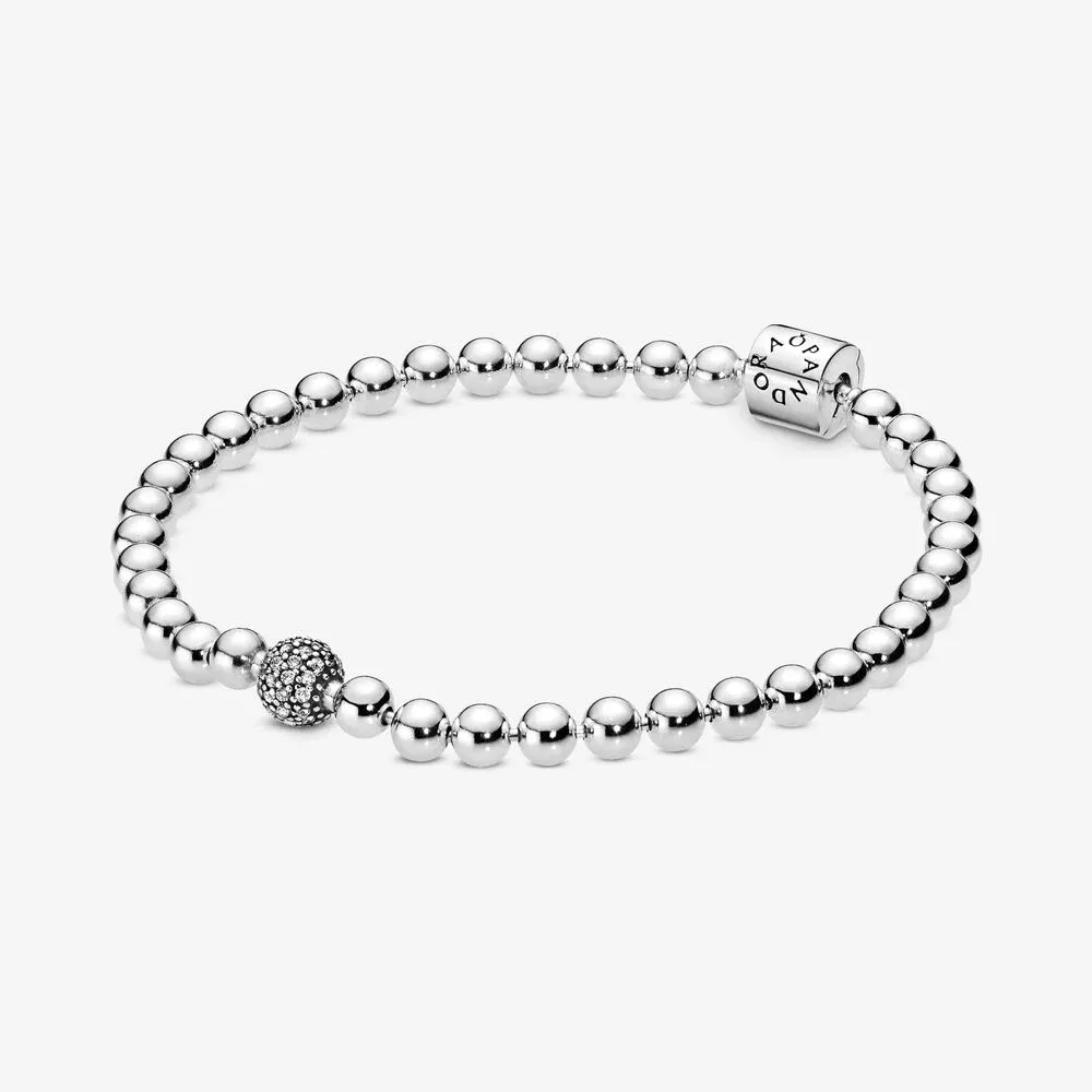 Beads & Pav&eacute; Bracelet