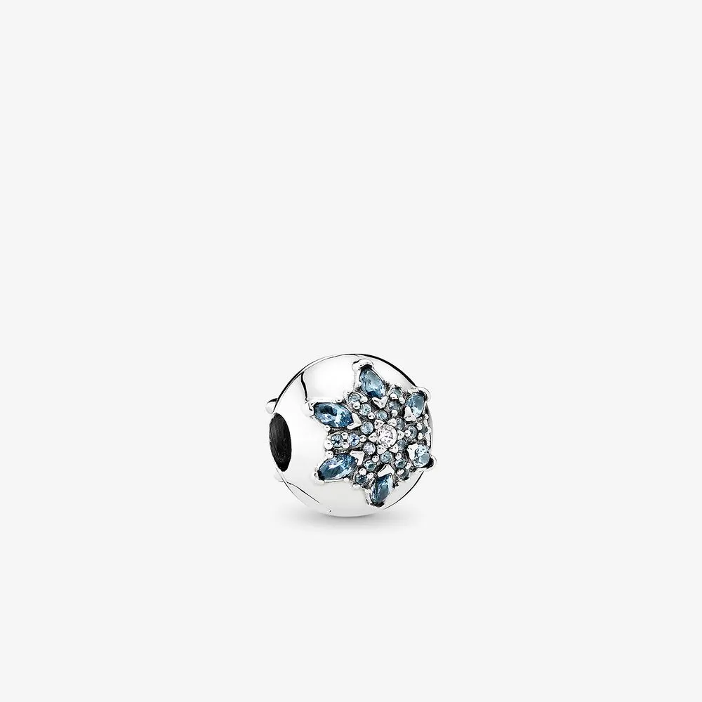 Crystalized Snowflake, Multi-Colored Crystal & Clear CZ
