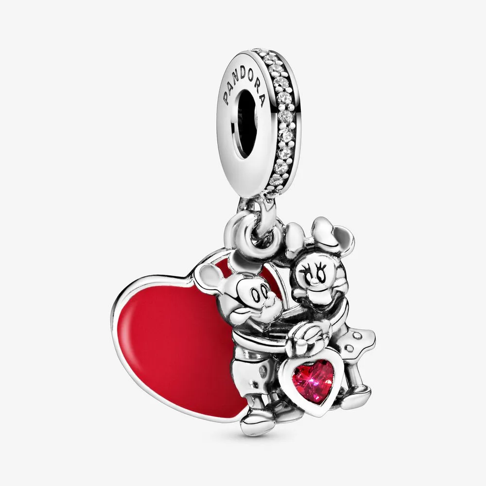Disney, Minnie & Mickey With Love Charm