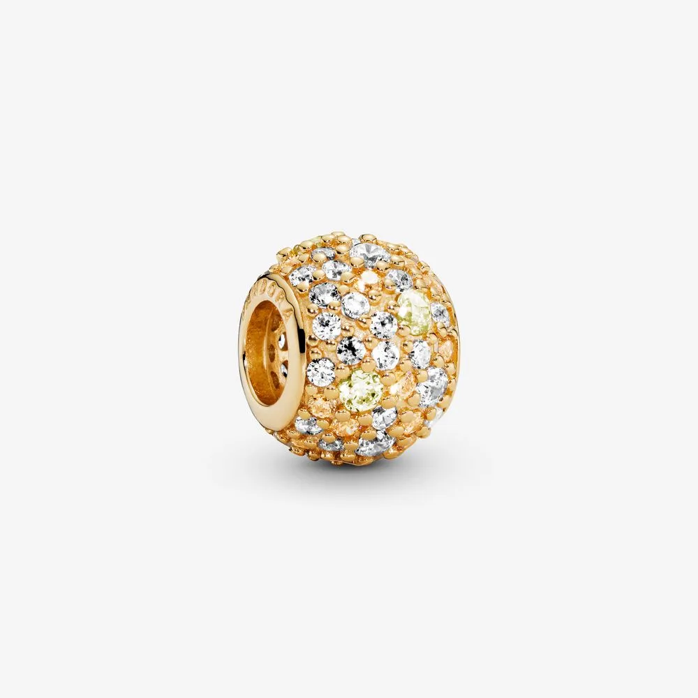 Golden Pavé Charm