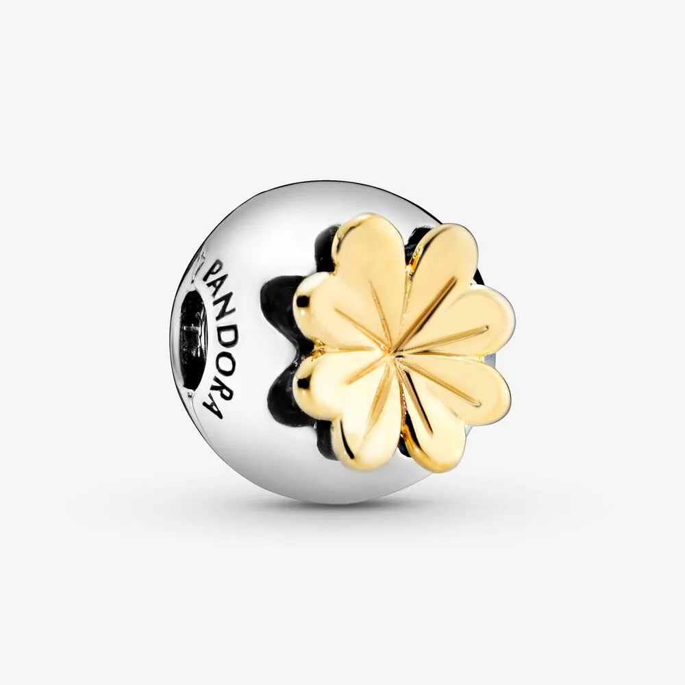 Lucky Four-Leaf Clover Clip Charm