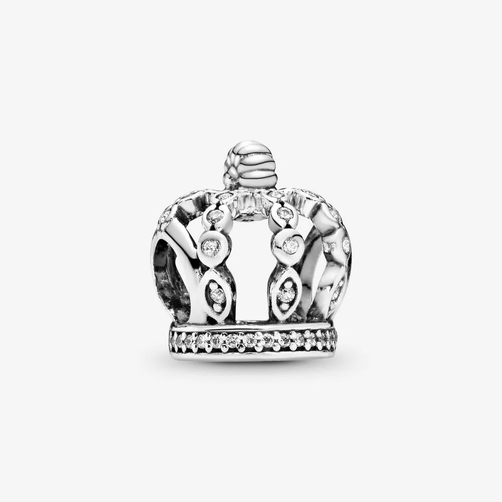 Openwork Crown Charm