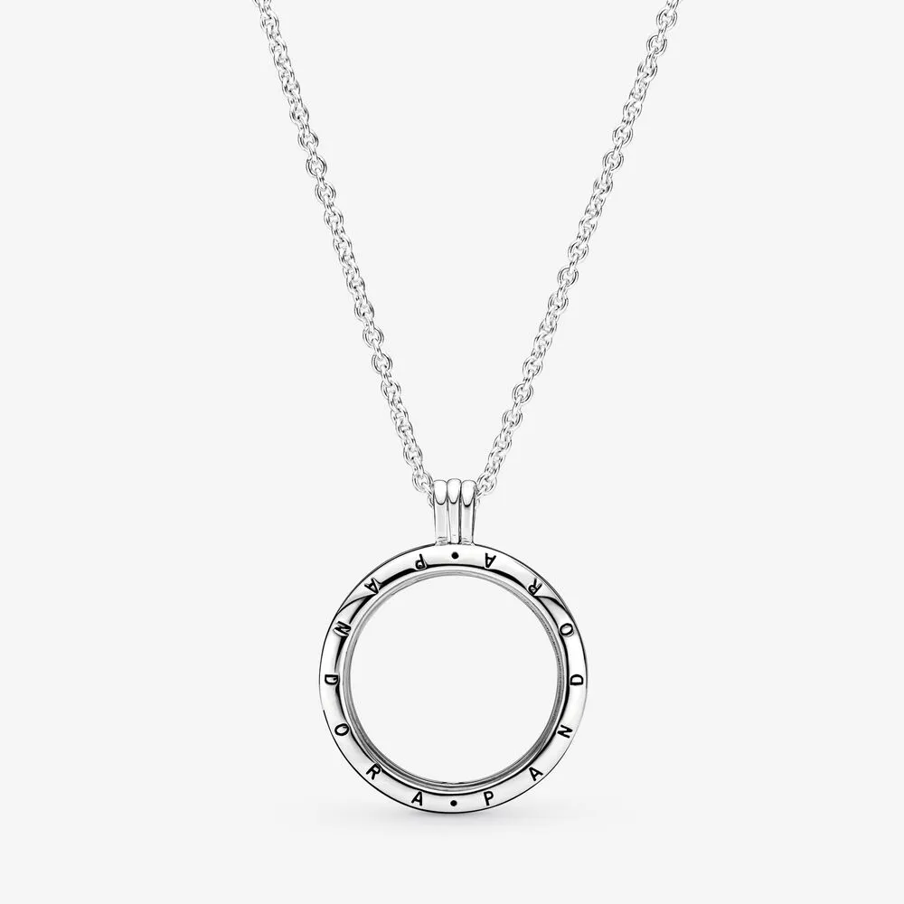 Pandora Lockets Logo Necklace