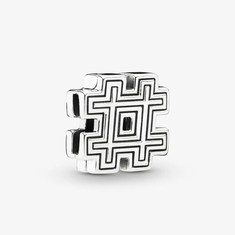 Pandora Reflexions&trade; Hashtag Symbol Clip Charm
