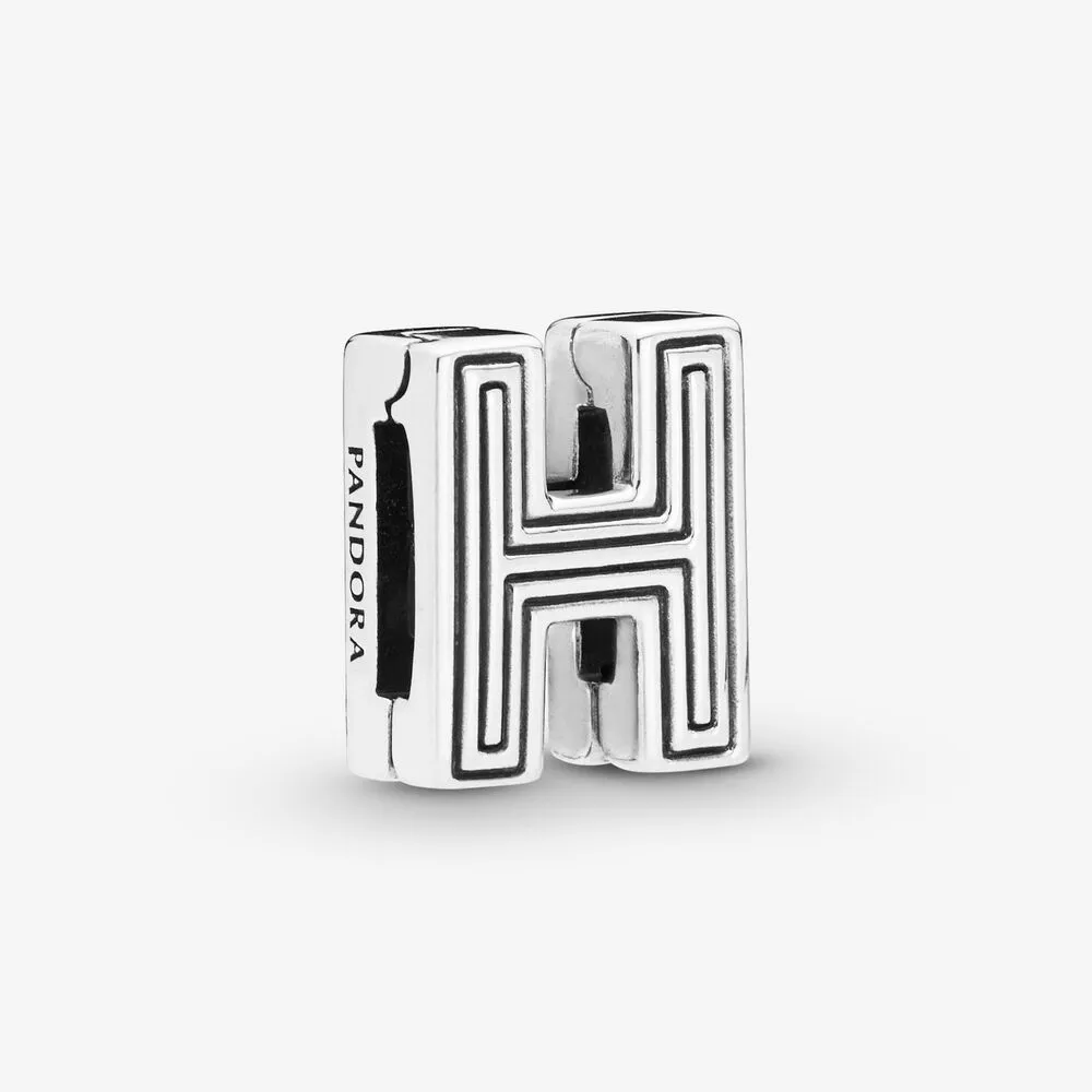 Pandora Reflexions™ Letter H Clip Charm