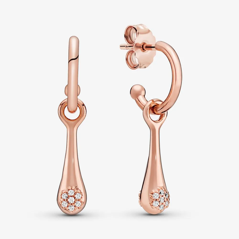 Pavé Modern LovePods Dangle Earrings