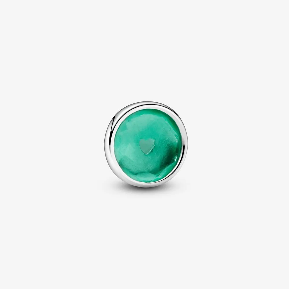 Royal Green May Birthstone Locket Element