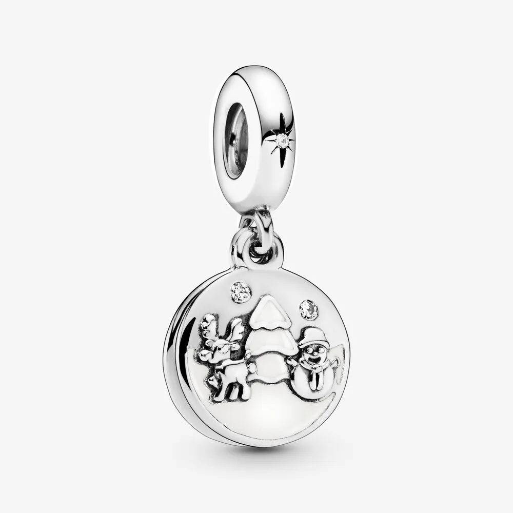 Snowy Scene Dangle Charm