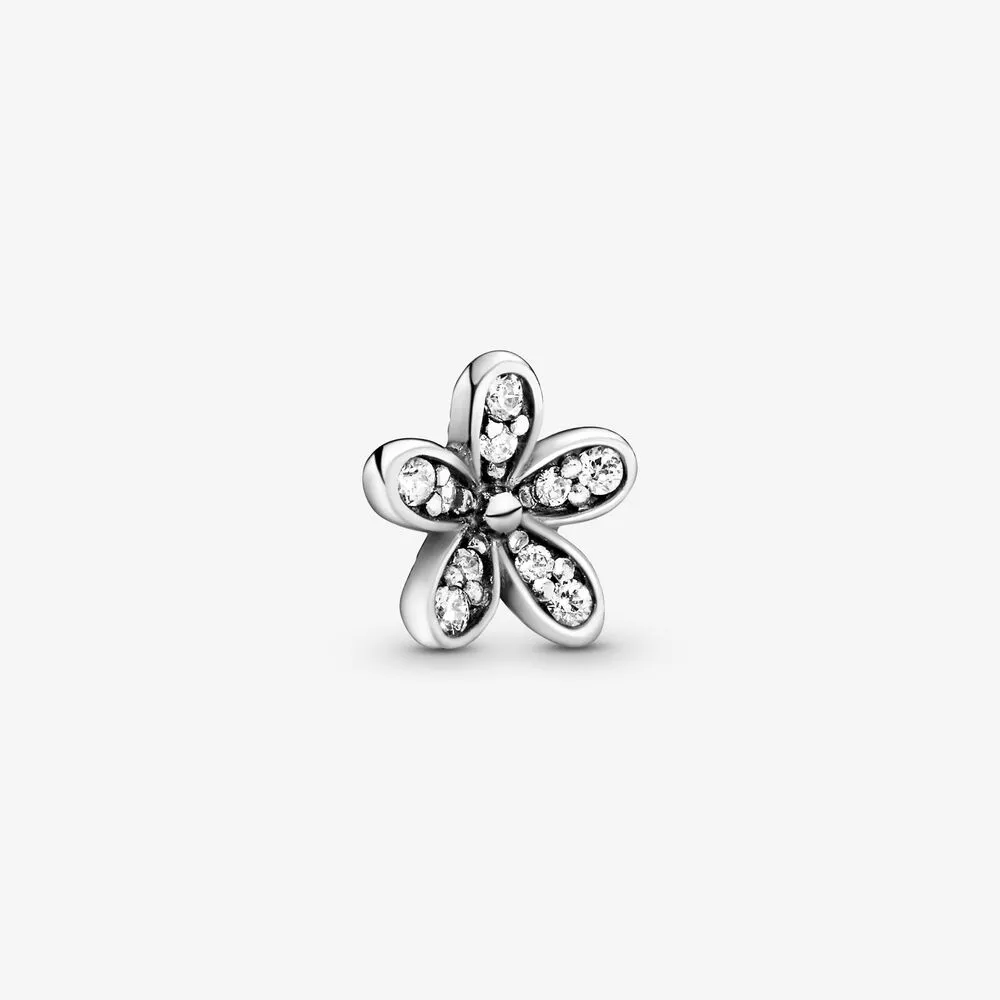 Sparkling Daisy Flower Locket Element