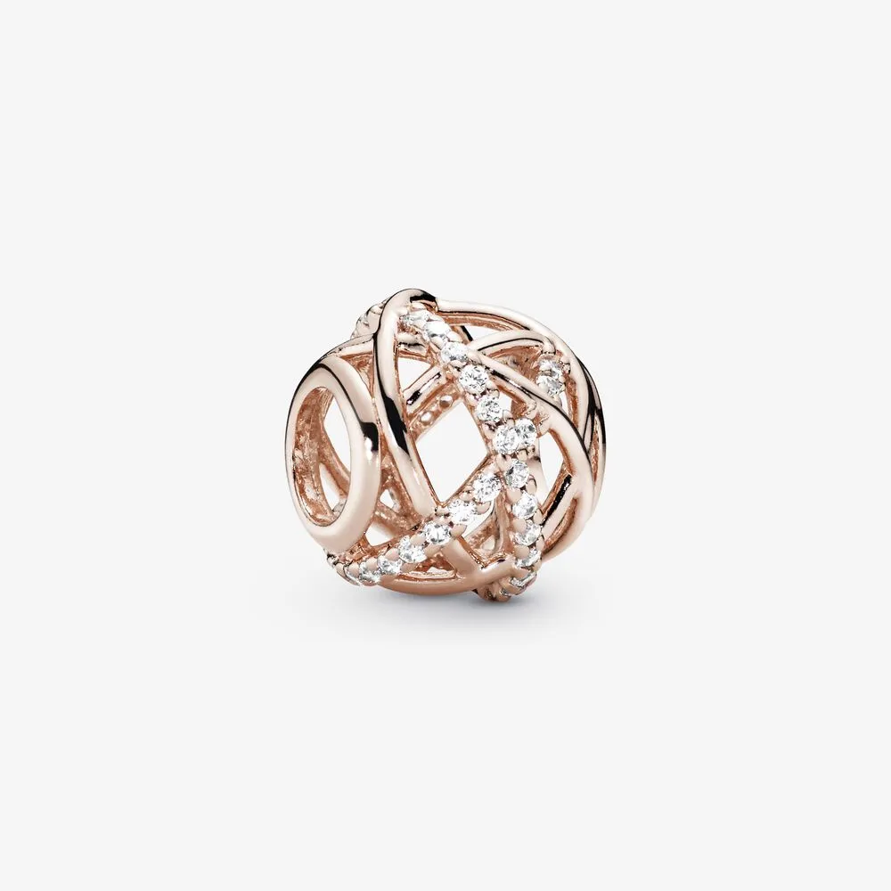 Sparkling & Polished Lines Charm