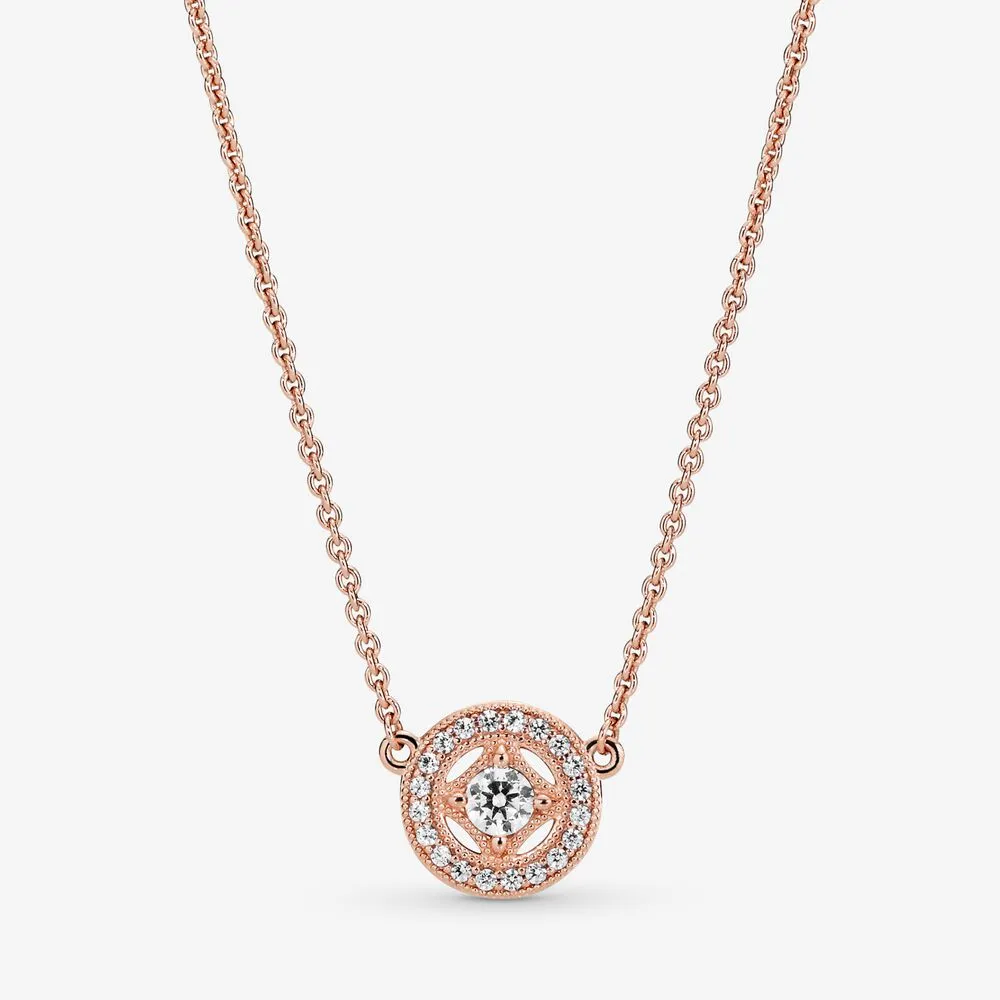 Vintage Circle Collier Necklace