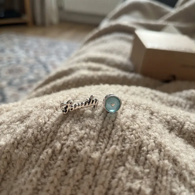 Aqua Blue March Birthstone Locket Element photo review