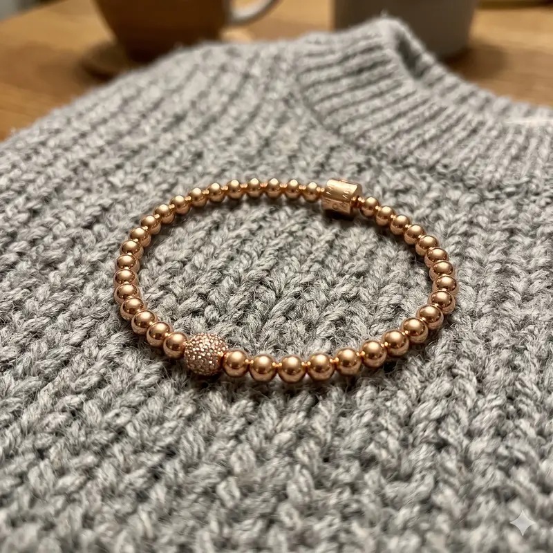 Beads & Pavé Bracelet photo review