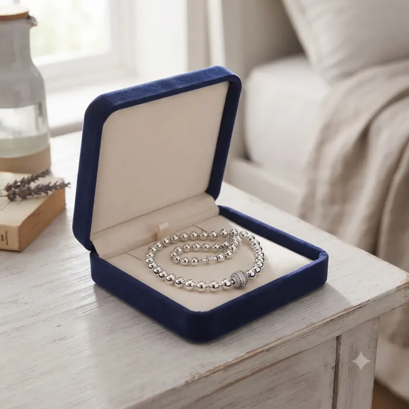 Beads & Pavé Necklace photo review