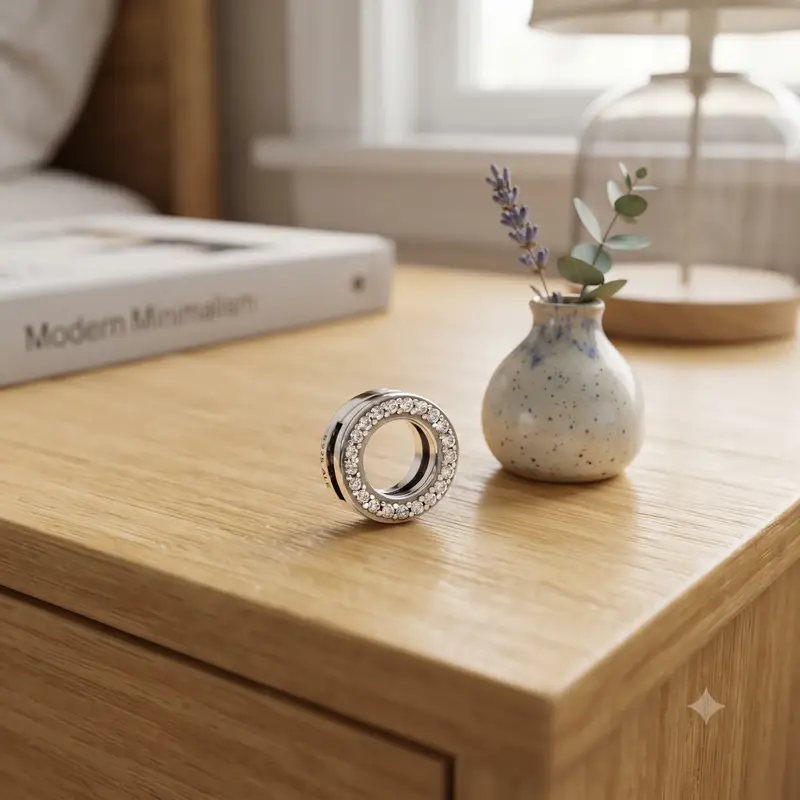 Circle of Pavé Clip Charm photo review