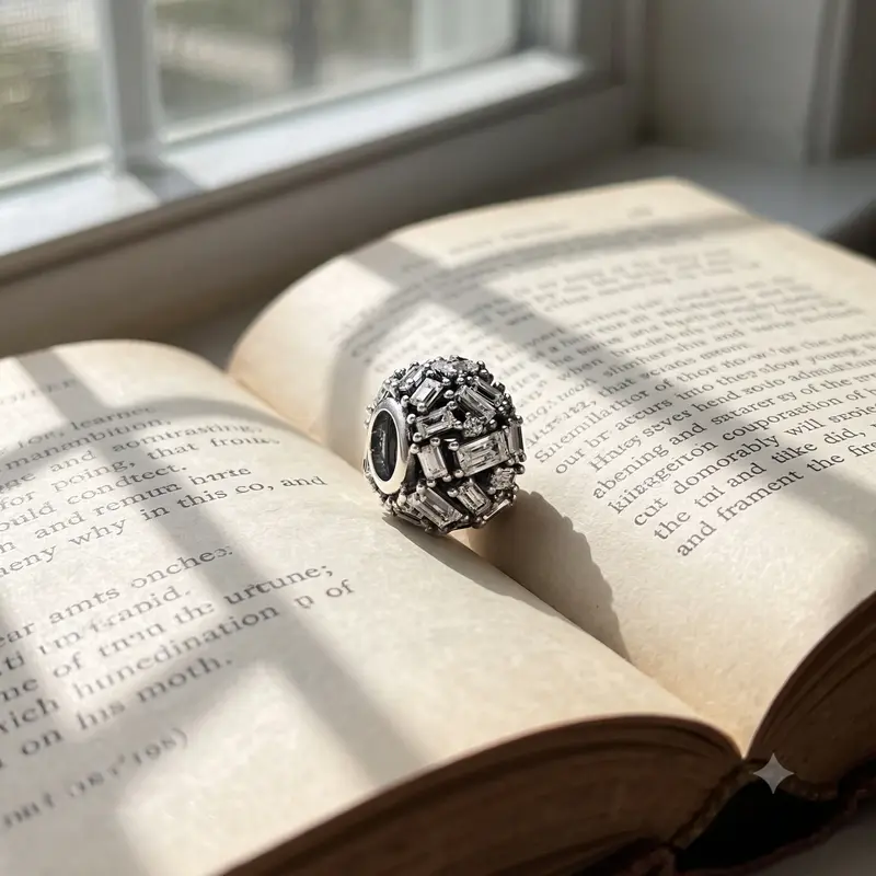 Clear Ice Cube Charm photo review