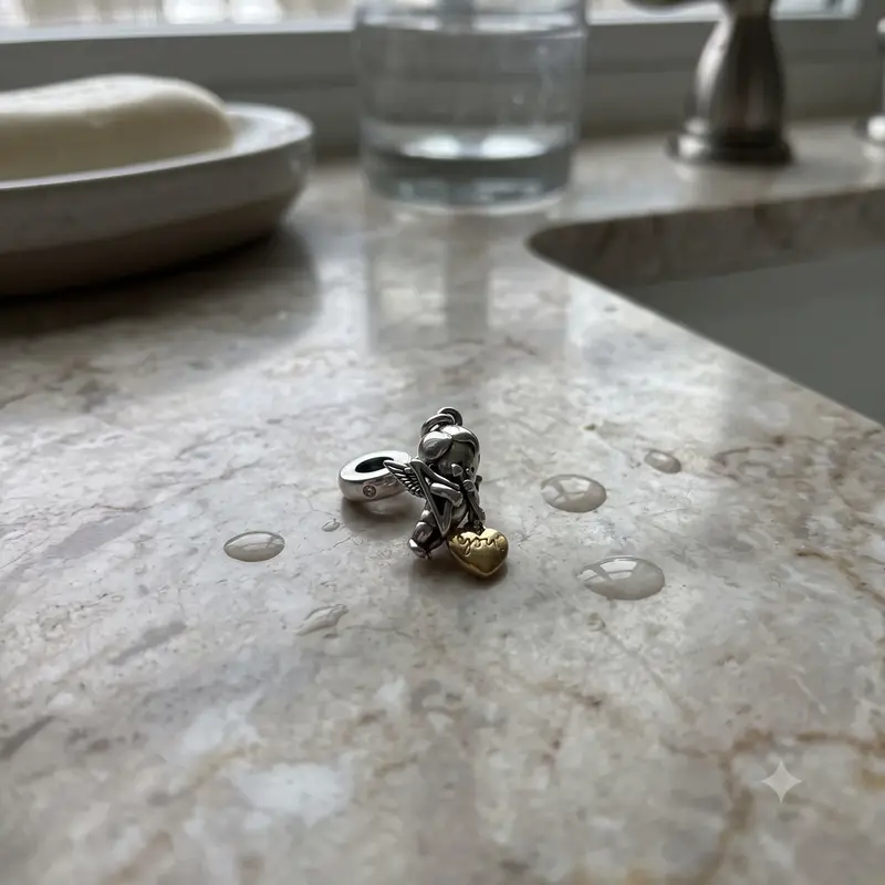 Cupid & You Heart Dangle Charm photo review