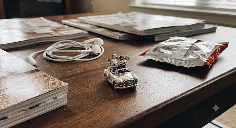 Disney Minnie Mouse & Mickey Mouse Car Charm photo review