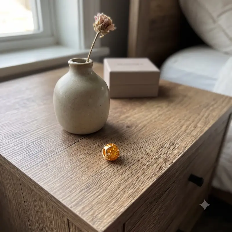 Dripping Honey Honeycomb Charm photo review