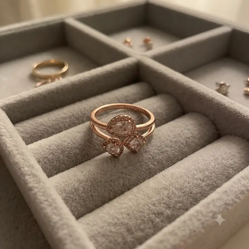 Geometric Shapes Open Ring photo review