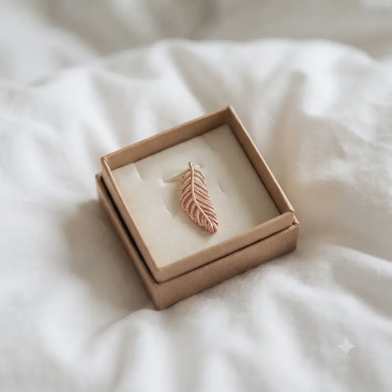 Light As A Feather Pendant, PANDORA Rose™ & CZ photo review
