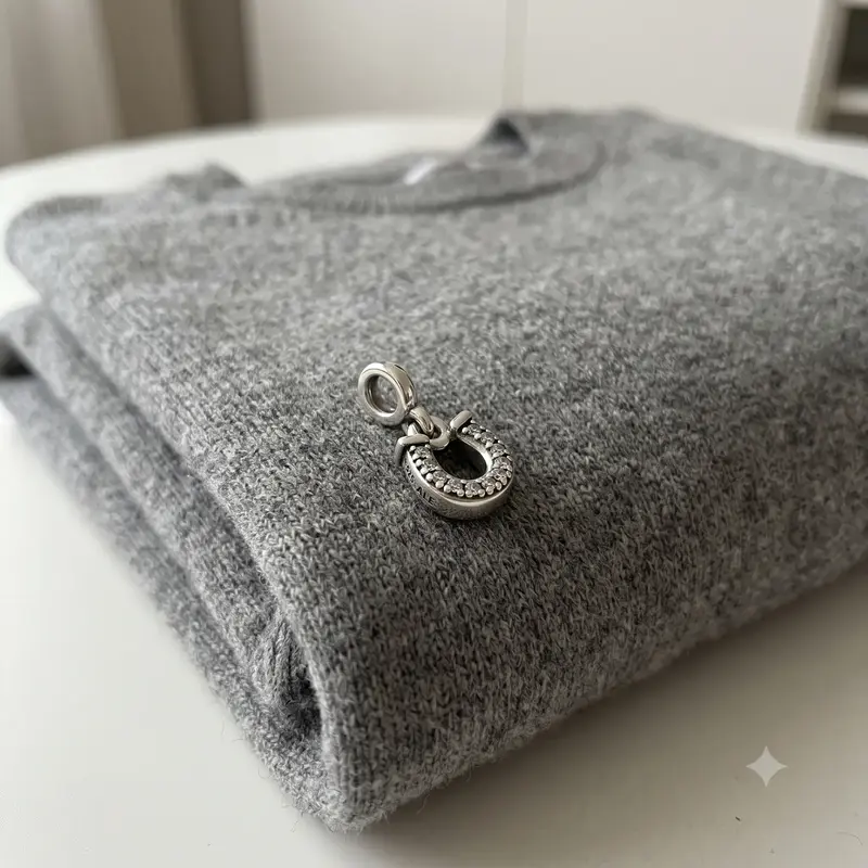 My Lucky Horseshoe Dangle Charm photo review