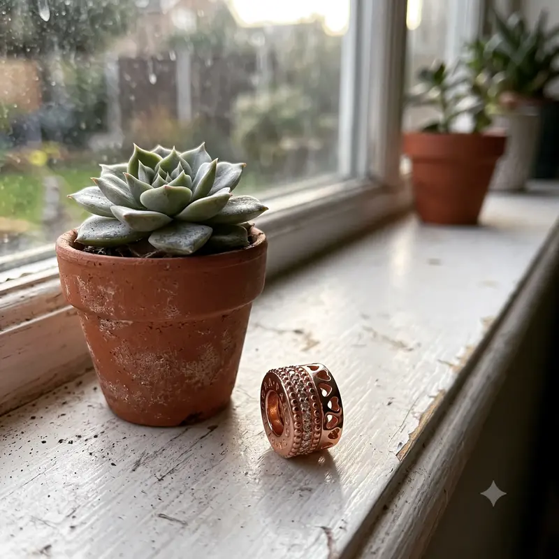 Openwork Hearts Spacer Charm photo review