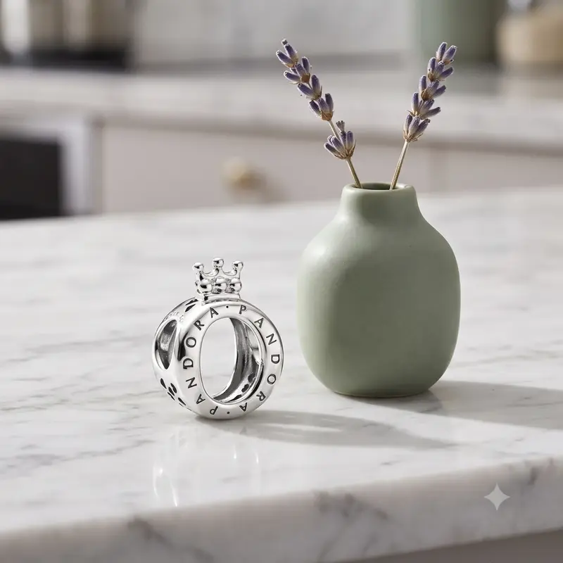 Pandora Crown O Logo Charm photo review