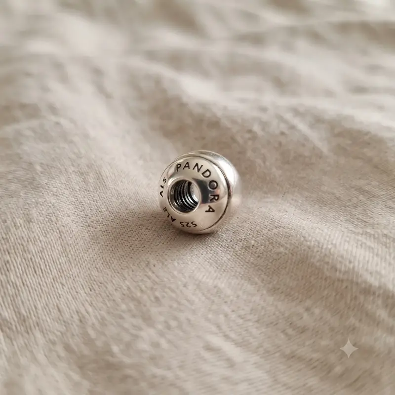 PANDORA Logo Open Bangle Caps photo review