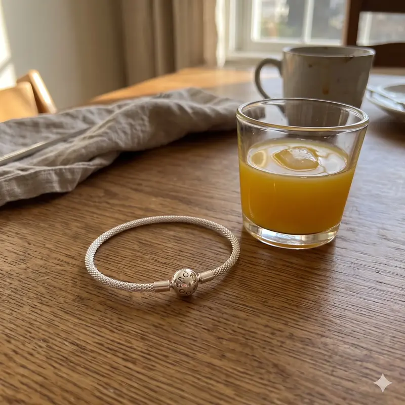 Pandora Moments Mesh Bracelet photo review