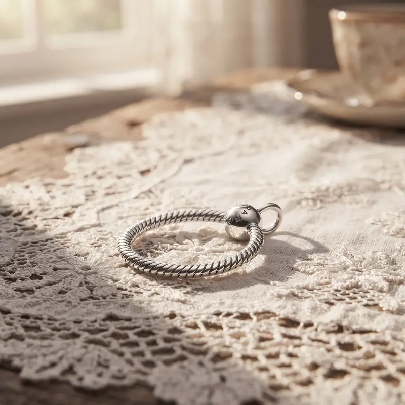 Pandora Moments Small O Pendant photo review