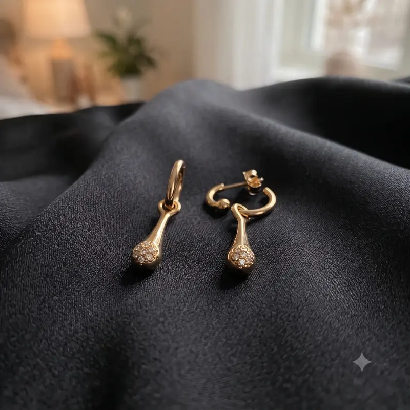 Pavé Modern LovePods Dangle Earrings photo review
