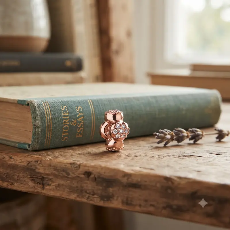 Pavé Modern Lovepods Spacer Charm photo review