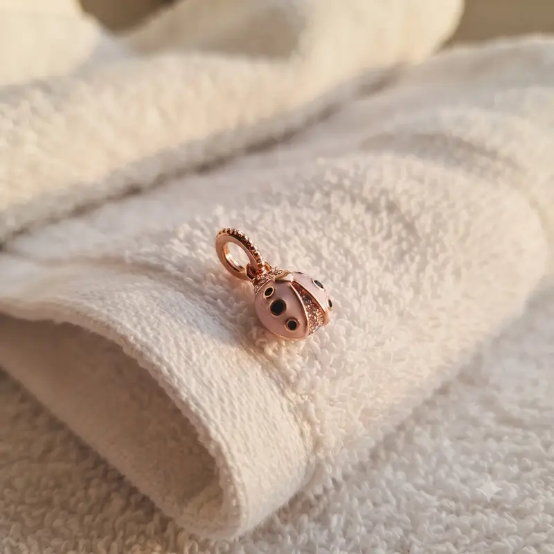 Pink Ladybird Pendant photo review