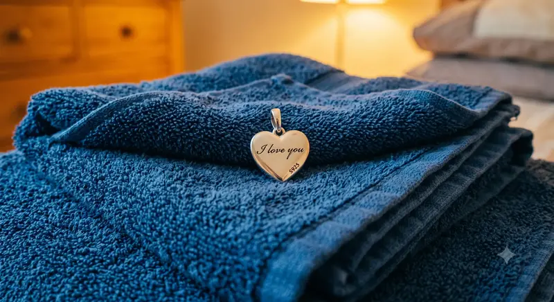 Polished I Love You Heart Charm photo review