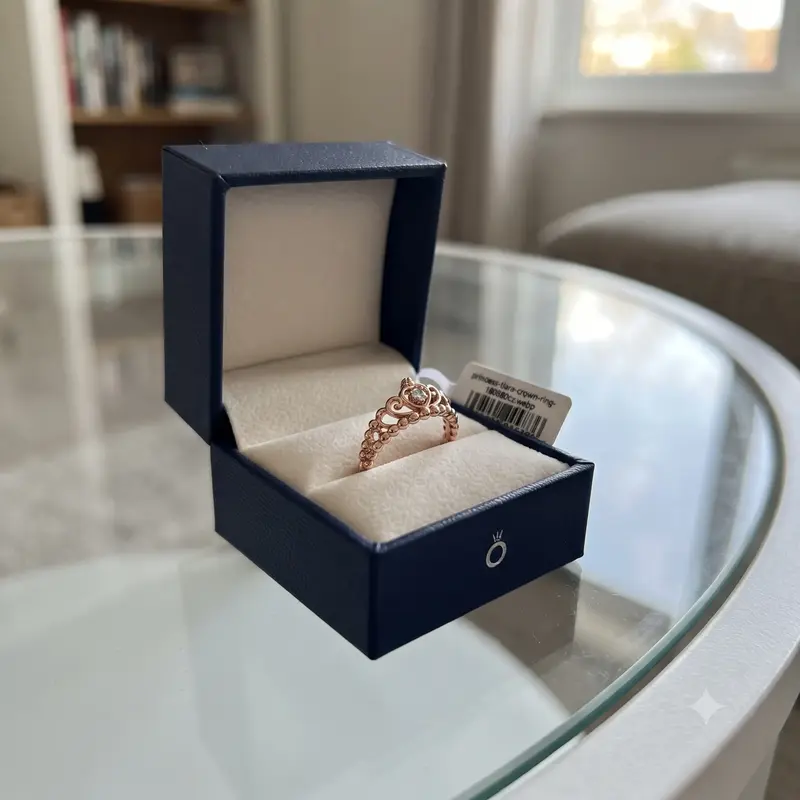 Princess Tiara Crown Ring photo review