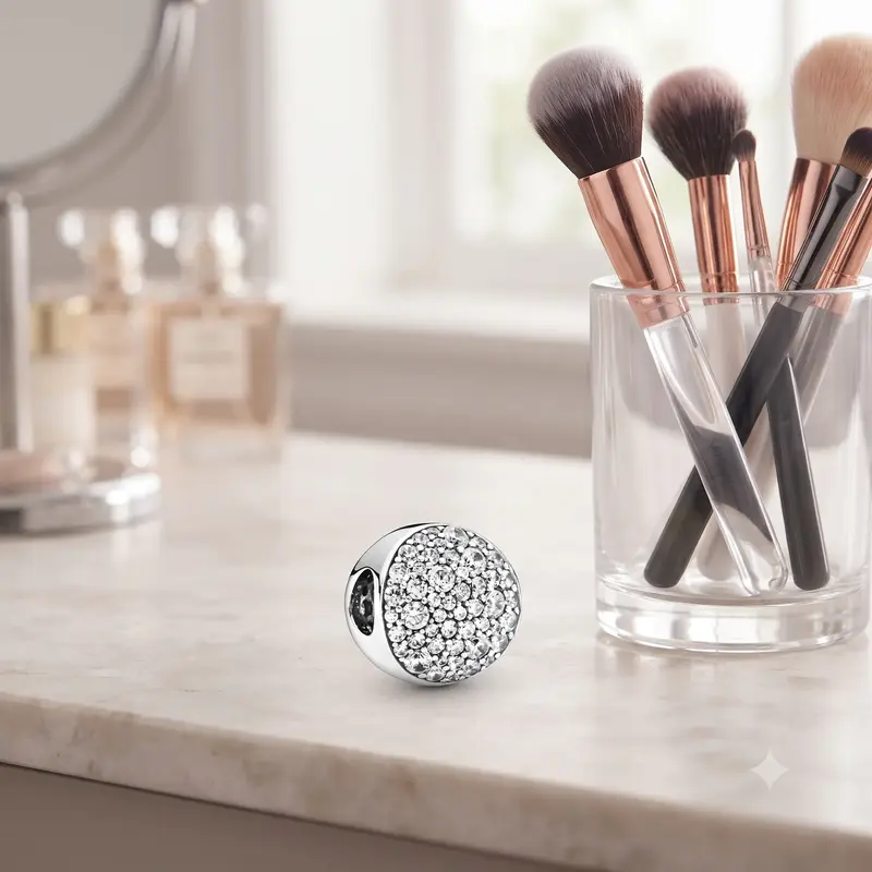 Round Pavé Charm photo review