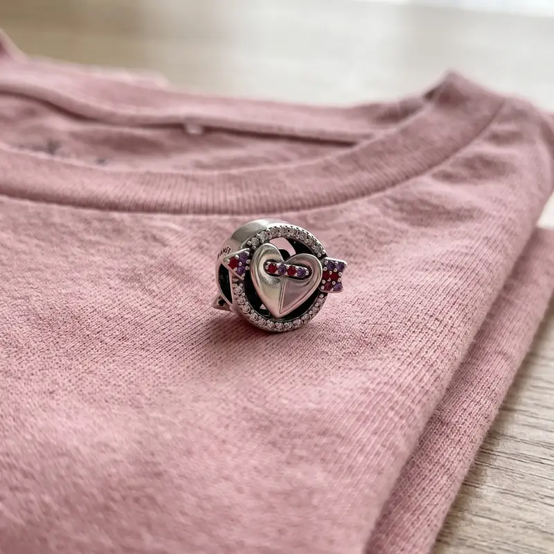 Sparkling Arrow & Heart Charm photo review