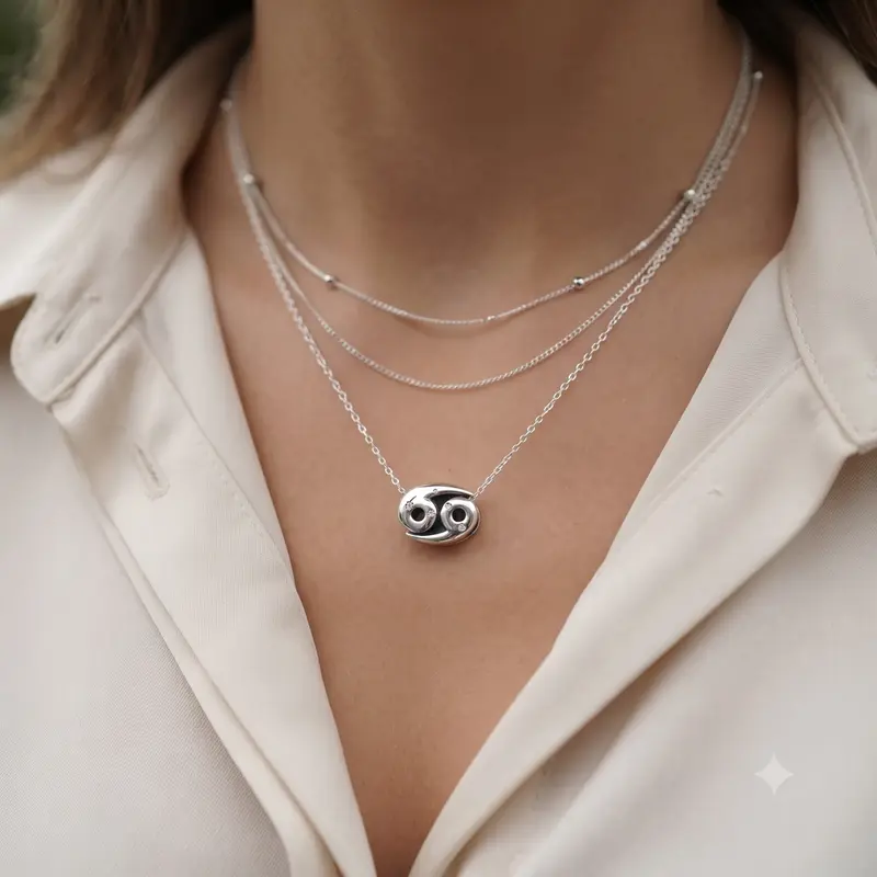 Sparkling Cancer Zodiac Charm photo review