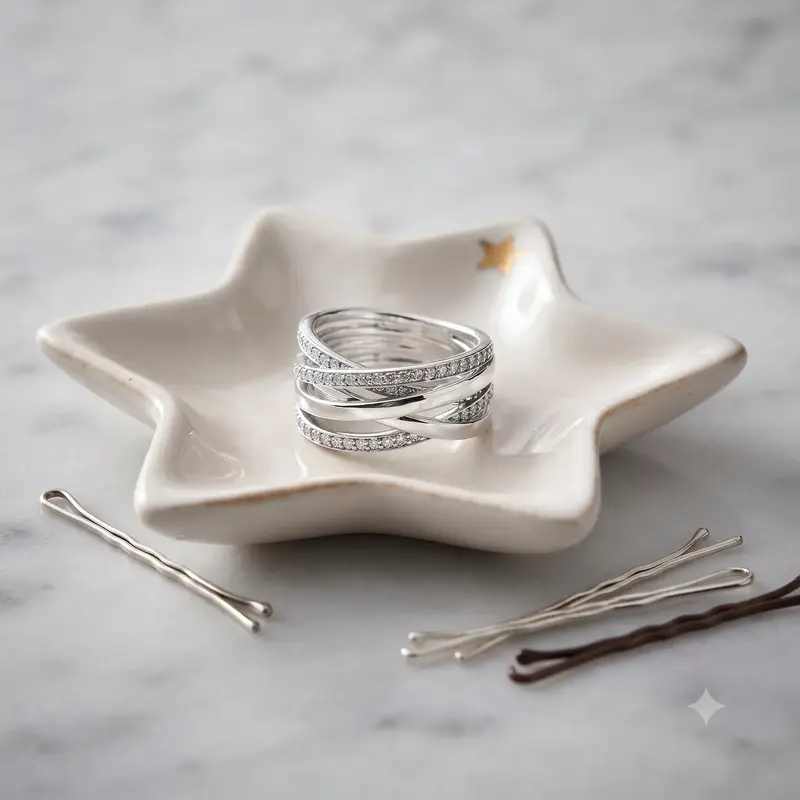Sparkling & Polished Lines Ring photo review