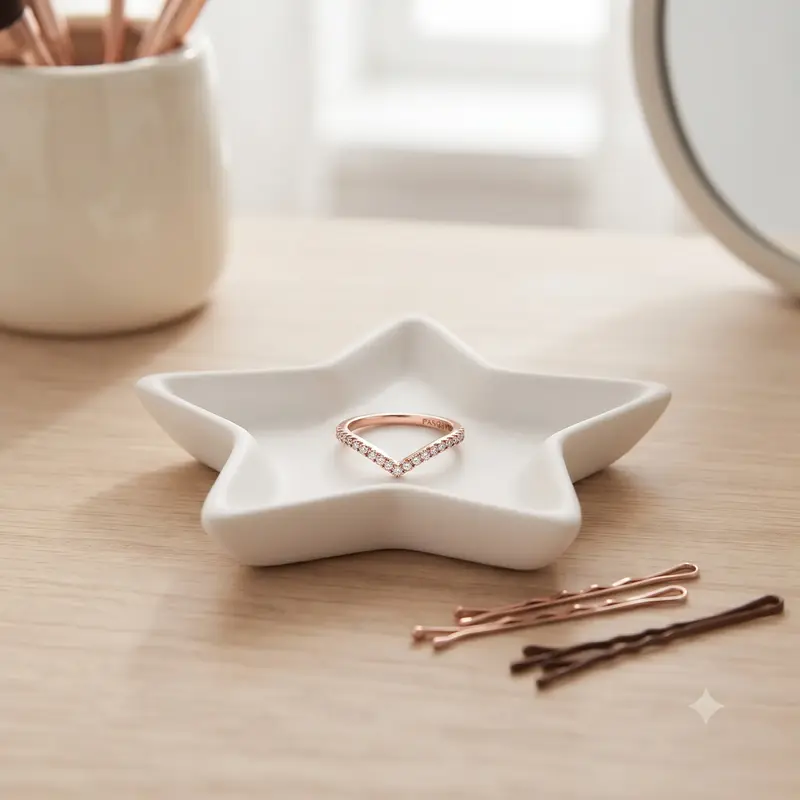 Sparkling Wishbone Ring photo review