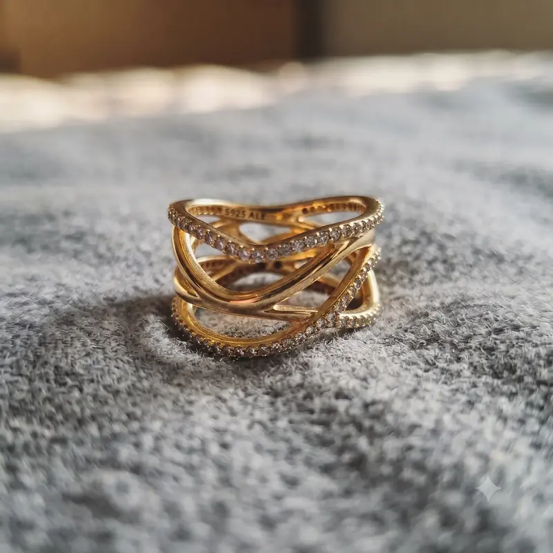 Swirling Lines Ring photo review