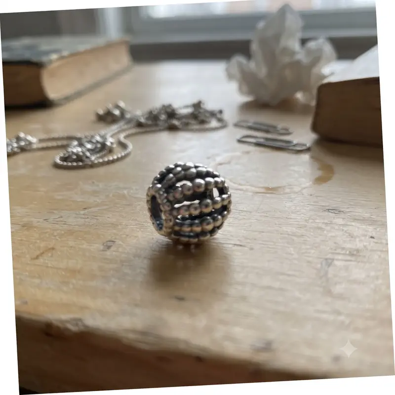 Beaded Openwork Charm photo review