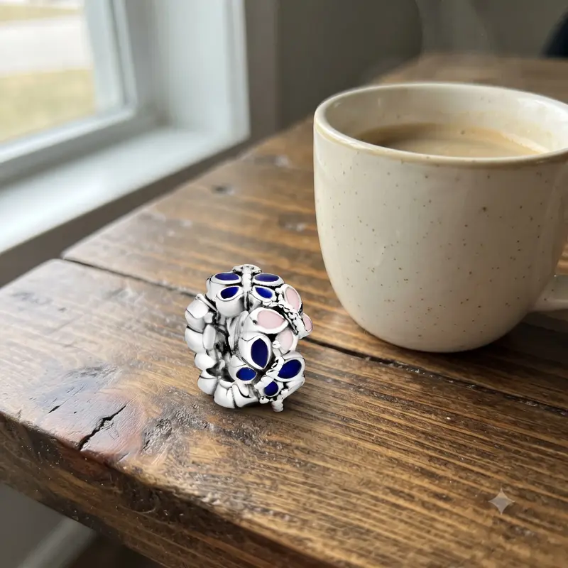 Butterflies Spacer Charm photo review
