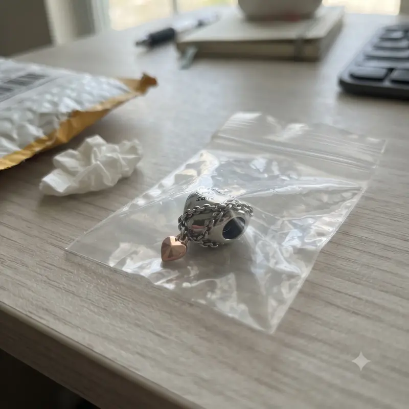Chained Heart Charm photo review