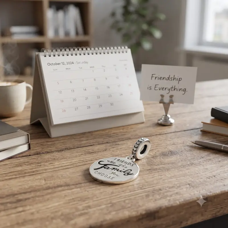 Friends Are Family Dangle Charm photo review