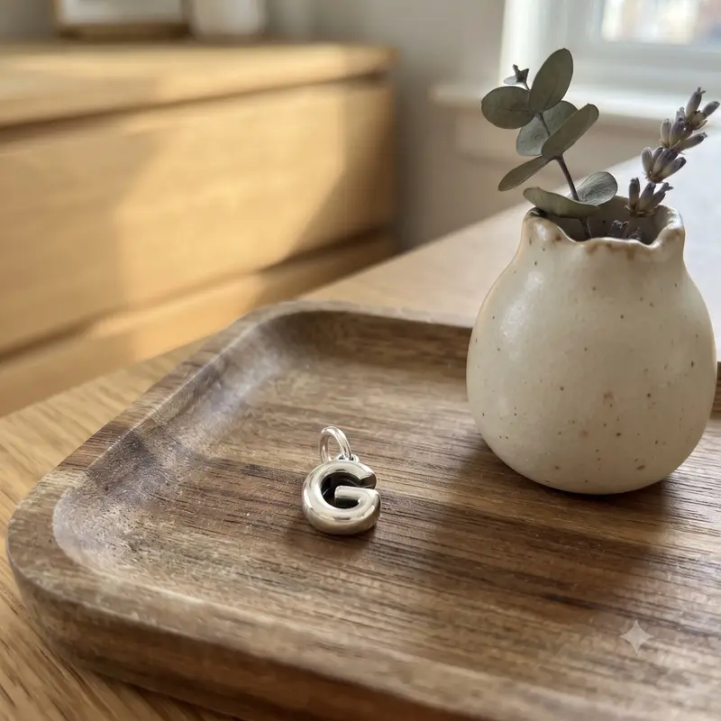 Letter G Alphabet Locket Element photo review