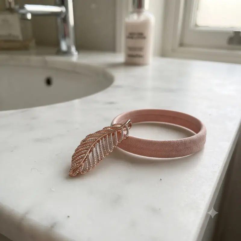 Light As A Feather Pendant, PANDORA Rose™ & CZ photo review
