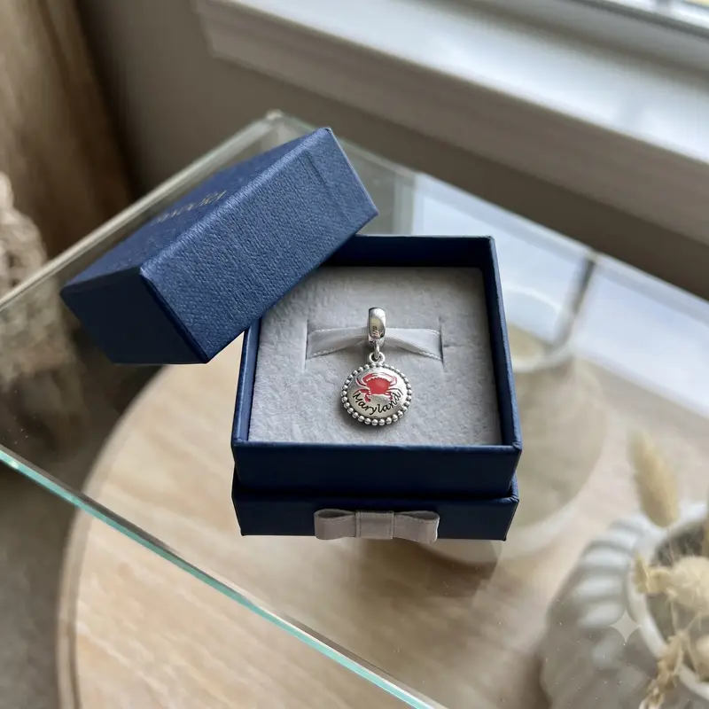 Maryland Crab Dangle Charm, Mixed Enamel photo review