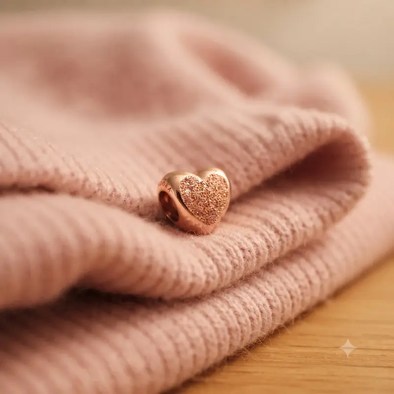 Matte Brilliance Heart Charm photo review